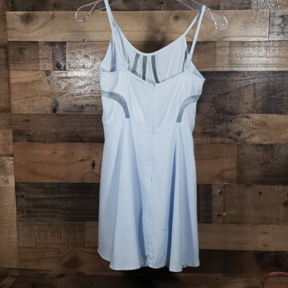 [TOBI] Skater Dress Baby Blue Small - Picture 4 of 8